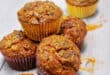 Pineapple, carrot and turmeric anti-inflammatory muffins