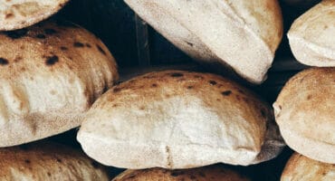 Traditional roosterkoek made on the braai grid