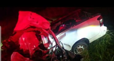 The accident scene