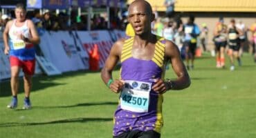 Sikhumbuzo Seme won the men's marathon last year.