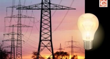 Image of an electricity tower.