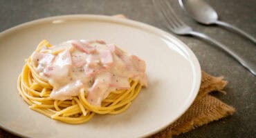 Celebrate International Carbonara Day with this classic pasta dish