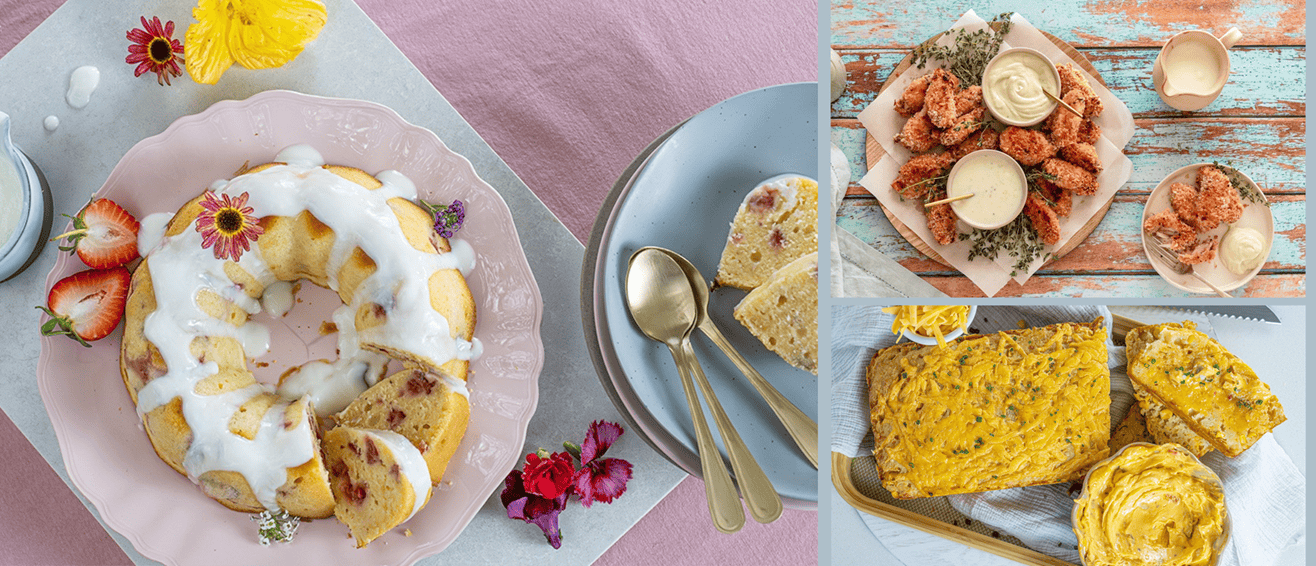 Healthy dairy treats