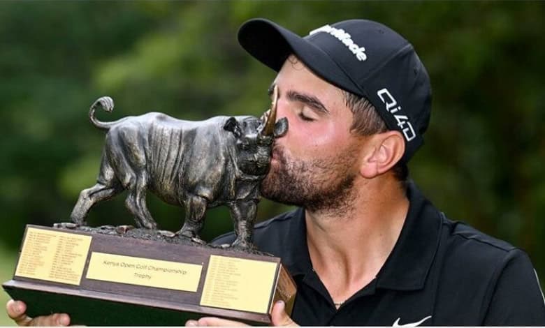 Boksburg golfer wins maiden DP World Tour trophy in Kenya