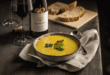 Spiced aubergine soup with mustard seeds recipe