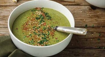 Give your body a health boost with spinach and potato soup