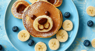 Spoil the kids with this banana oatmeal pancake recipe