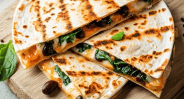 Meat-free Monday: Easy peasy cheesy bean quesadillas