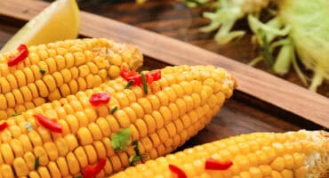 Meat-free Monday mielies with chilli and lime