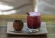Beetroot and spiced rum winter warmer cocktail recipe