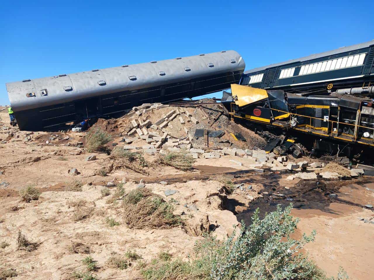 2 dead in Rovos Rail crash in Namibia
