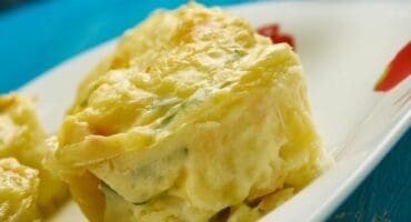 Leftover mashed potato puffs