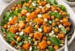 Roast butternut and chickpea salad with quinoa