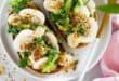 Meat-free Monday: Mushroom, celery and avo toast with tahini