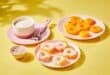 Sweeten your Saturday with peach yoghurt-glazed doughnuts