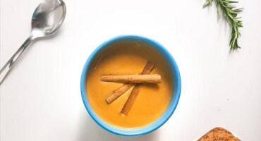 Meat-free Monday: Roasted butternut and sweet potato soup