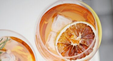 Burnt citrus winter Old Fashioned cocktail recipe