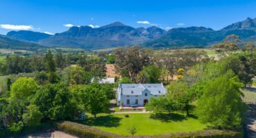 Wellington wine farm in Bovlei Valley