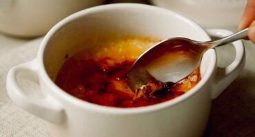 Crema Catalana with caramelised sugar crust recipe