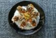 Baked oysters with lemon, herbs and crispy crumbs