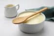 Easy to make pour-over vanilla custard