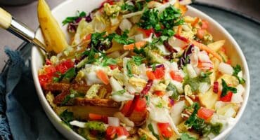 Crispers Chaat cups ready in 20 minutes
