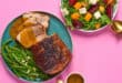 BBQ pastrami roast with apple and cider gravy