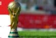 Soccer World Cup trophy