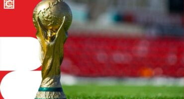 Soccer World Cup trophy