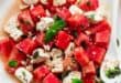 Enjoy a taste of spring with watermelon, feta and mint salad
