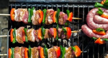 Braai day pork and pepper sosaties