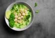 Fragrant Thai Green Curry vegan soup with tofu
