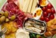 Easy-to-make savoury snack platter for two