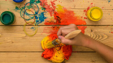 Hacks for throwing a tie dye birthday party for your child