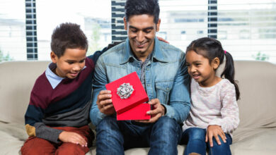 Make a rock paperweight for Father's Day