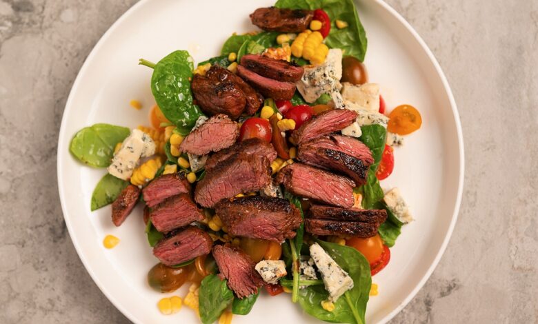 31 AUGUST - WFD – Steak and blue cheese salad