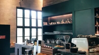 Coffee bars for small spaces