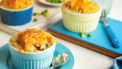Your kids will love these mini fish and veg pies