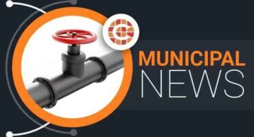 The municipal news logo with a pipe and valve.