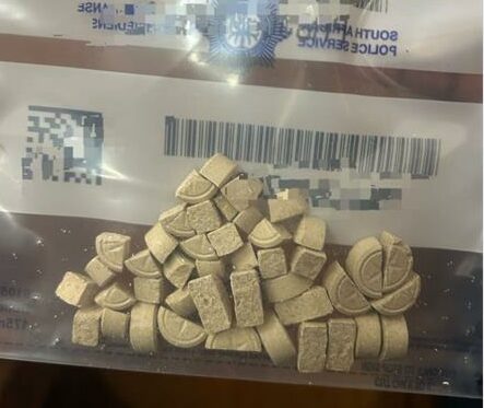 The first arrest occurred along Komani Street in Riverlea, where a 40-year-old male was arrested for being in possession of four and a half tablets suspected to be Mandrax.