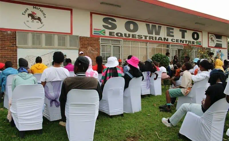 The community came together for a fun-filled day of excitement in celebration of the children from Othandweni Children’s Home.