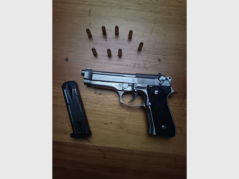 The Eldorado SAPS and Gauteng Traffic Wardens took an unregistered firearm off the streets in a crime prevention operation.