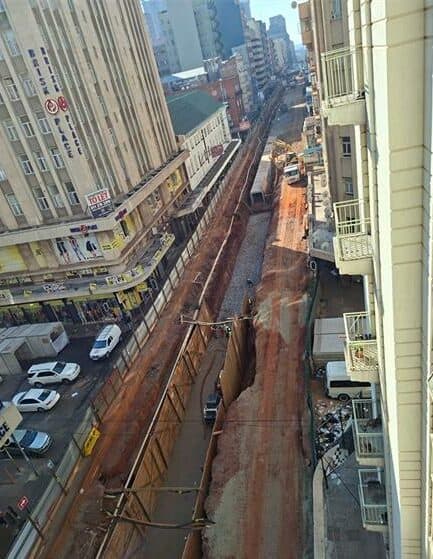 The Johannesburg Roads Agency confirmed that the first phase of rehabilitating Lilian Ngoyi Street had progressed well and was on track for completion by the end of August.