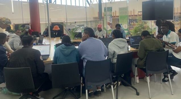 The vibrant MMCH unites the Soweto community—especially its youth—to develop skills and exchange knowledge through business classes, new venture creation, retail training, and 3D printing.