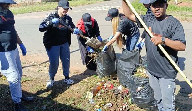 Eldos residents rallied for a Labour Day charity event, sprucing up their neighbourhood and bringing hope to the needy.