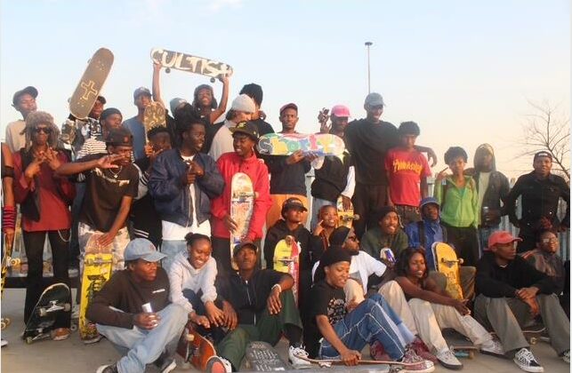 The day drew local youngsters who skated, competed for prizes and honed their skills.