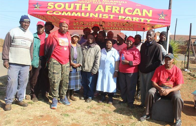 The South African Communist Party (SACP) kicked off its 'Building a Sustainable Community' program at the Goba garden in Protea City, aiming to boost food security and empower residents through local development.