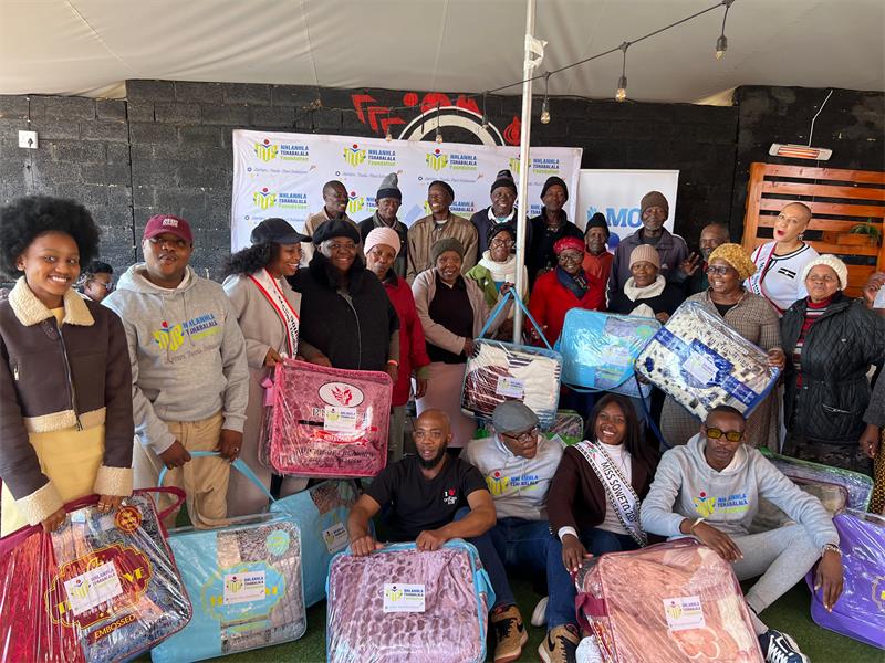 Nhlanhla Tshabalala Foundation leads fourth annual Warm for Winter campaign, supporting over 100 Soweto seniors.
