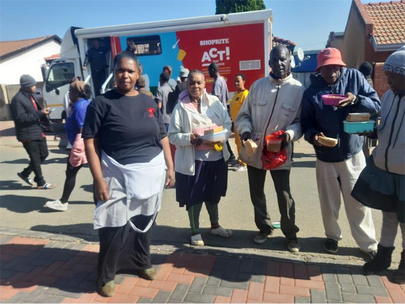The Izibusiso Community Foundation and the Shoprite Mobile Kitchen have launched a soup kitchen in Orlando East, offering warm meals and hope to underprivileged residents as part of their ongoing community support efforts.