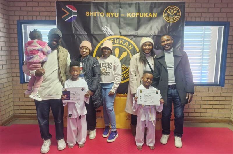 Not even the cold weather could deter the karatekas in pursuit of their new grades.